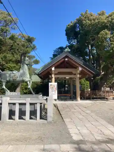 和泉國一之宮　大鳥大社の像