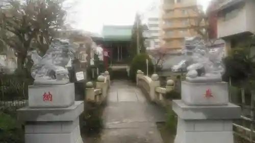 粟島神社の狛犬