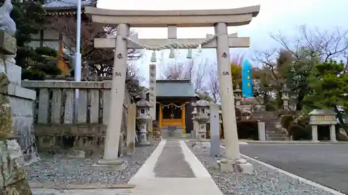 天神神社（柳津天神神社）の鳥居