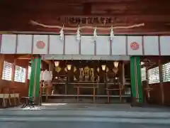 滋賀県護国神社の本殿