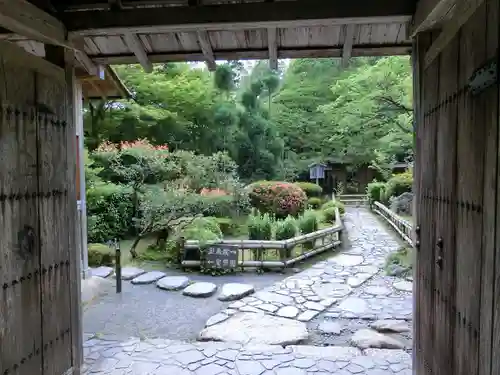 宝泉院の山門