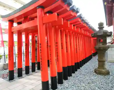 東京羽田 穴守稲荷神社の鳥居