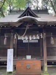 久米水天宮の本殿