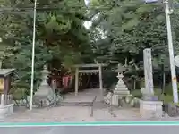 尾津神社の鳥居