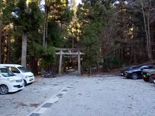 武甲山御嶽神社の鳥居