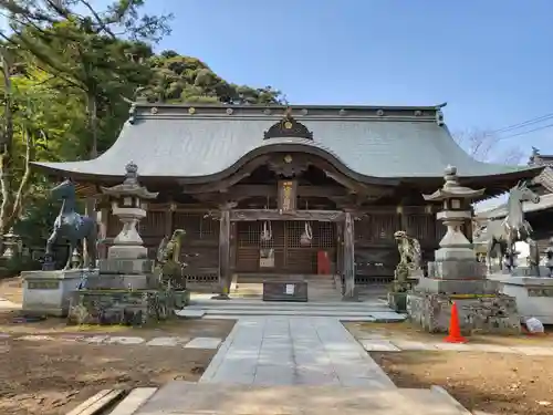 一宮神社の本殿・本堂
