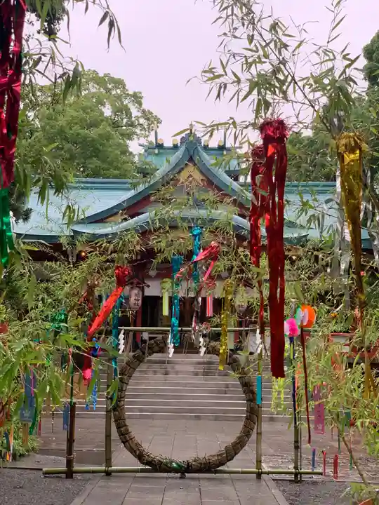 多摩川浅間神社のお祭り