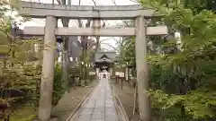 溝口神社の鳥居