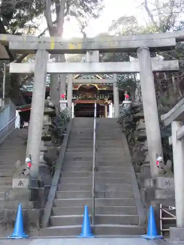 王子稲荷神社の鳥居
