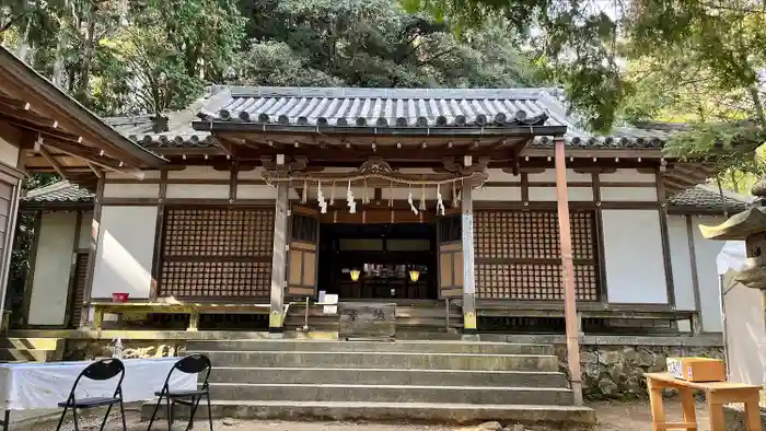 松尾山神社の本殿