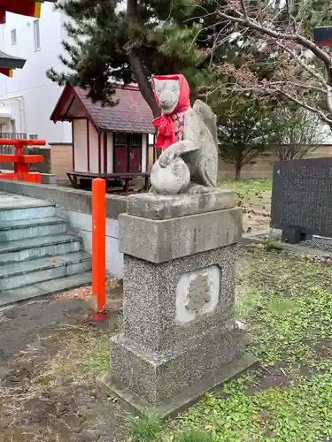 大森稲荷神社の狛犬