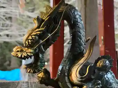 北口本宮冨士浅間神社の手水舎