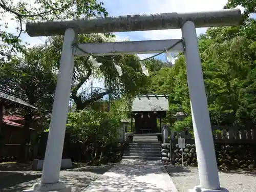 須走護國神社の鳥居