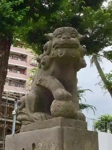 亀有香取神社の狛犬