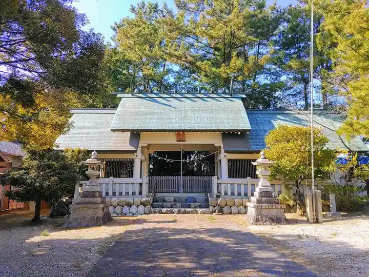 櫻井靖霊神社の本殿・本堂