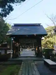 鎌田神明宮の山門