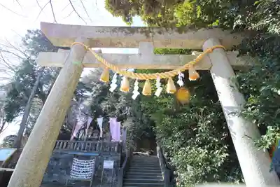 前玉神社の鳥居