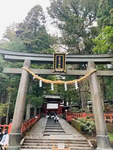 日光二荒山神社の鳥居