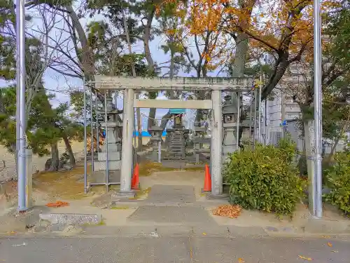 白山社（百島町）の鳥居