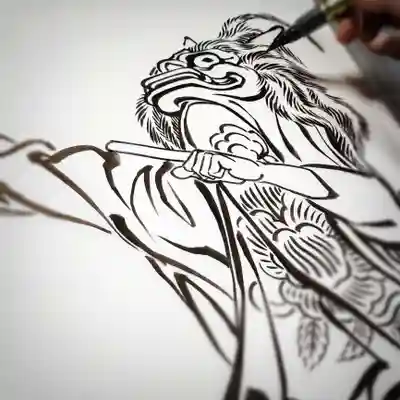 原画制作中の様子