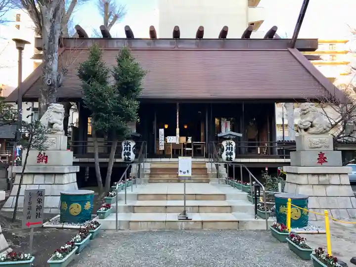 高円寺氷川神社の本殿・本堂
