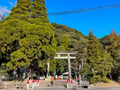 豊玉姫神社の鳥居
