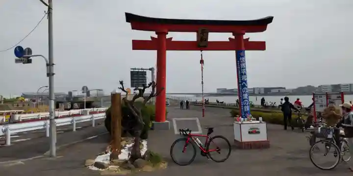 東京羽田 穴守稲荷神社の鳥居