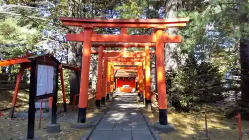 芽室神社の鳥居