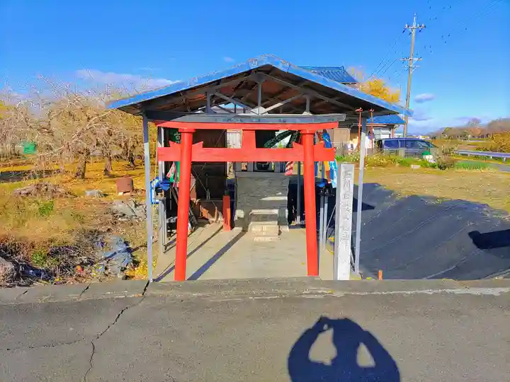 古川白龍大龍神の鳥居