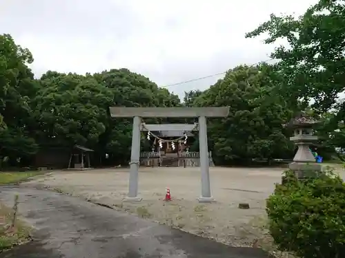 内外神明社の鳥居