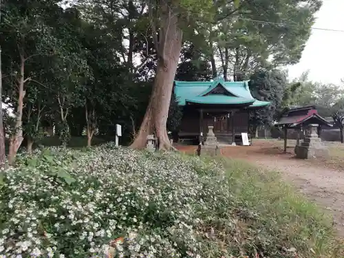 酒門神社の自然