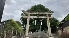 阿智神社の鳥居