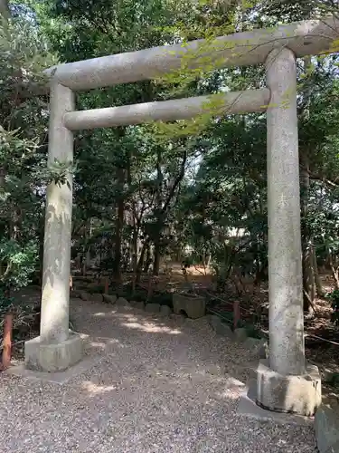 櫻木神社の鳥居