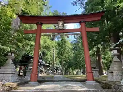 岡太神社・大瀧神社の鳥居