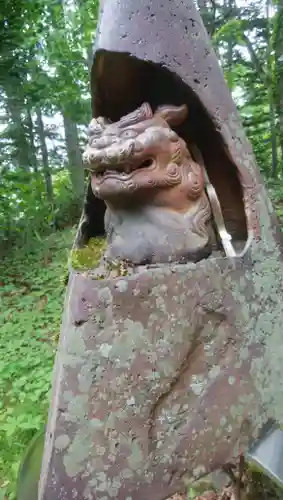 白金神社の狛犬