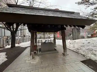 北海道神宮頓宮の手水舎