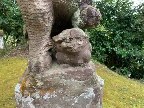 天御中主神社の狛犬