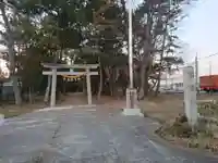 高津社の鳥居
