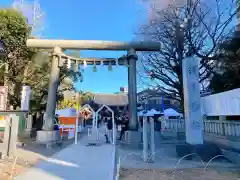 浅草神社の鳥居