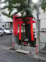 白龍稲荷の鳥居