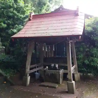 素鵞熊野神社の手水舎