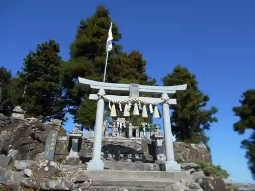 倉岳神社の鳥居