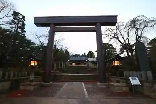 開成山大神宮の鳥居