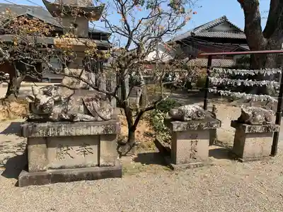 菅原天満宮(菅原神社)の狛犬