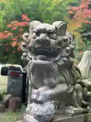 建明寺の狛犬