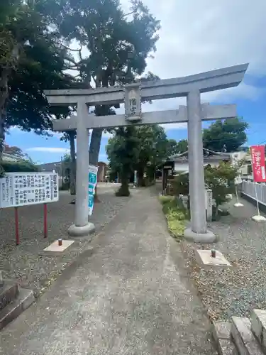 射箭頭八幡神社の鳥居