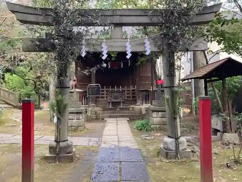 赤坂氷川神社の鳥居