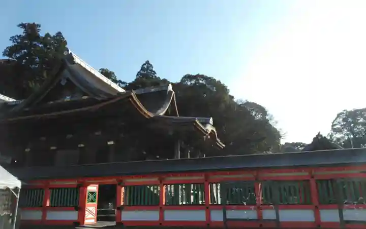 高良大社の本殿・本堂