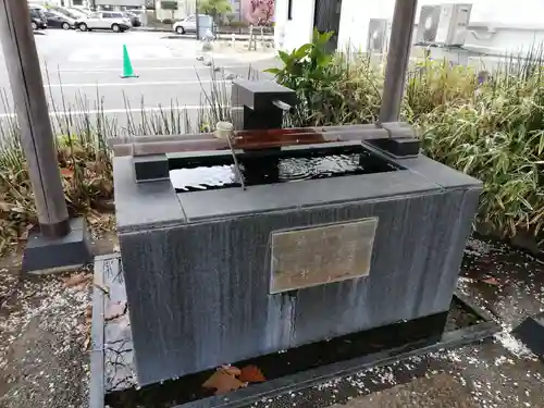 萬寿神社の手水