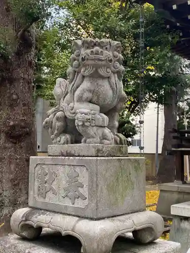 松原神社の狛犬